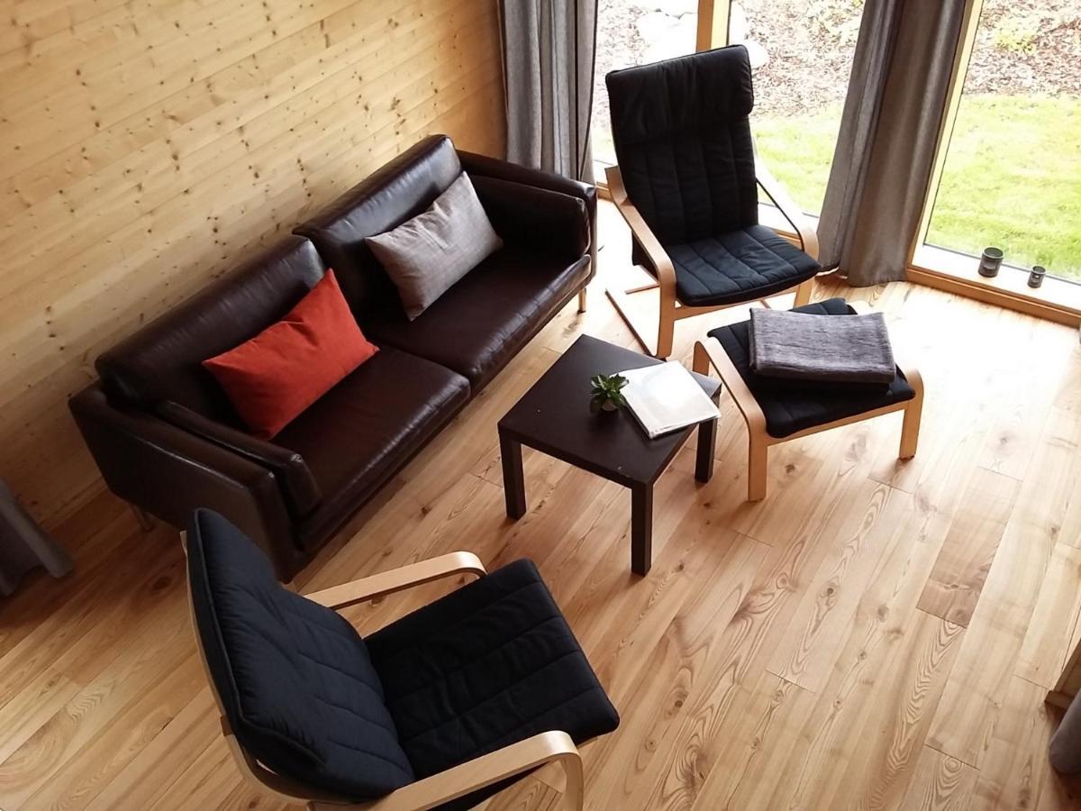 Schwarzes Holzferienhaus Mit Sauna -- Feldrain -- An Der Ostsee, Zierow Bei Wismar, 4-6 Personen Exteriör bild