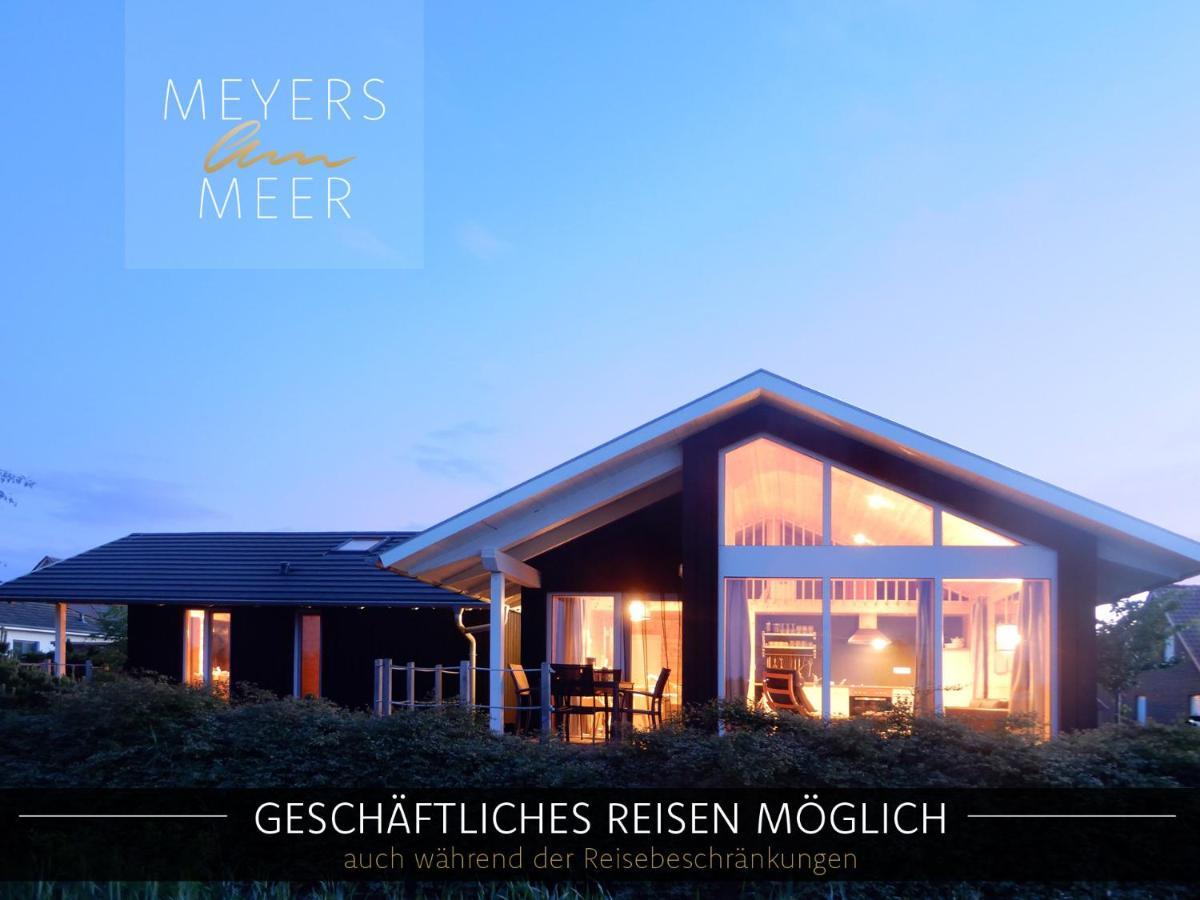 Schwarzes Holzferienhaus Mit Sauna -- Feldrain -- An Der Ostsee, Zierow Bei Wismar, 4-6 Personen Exteriör bild